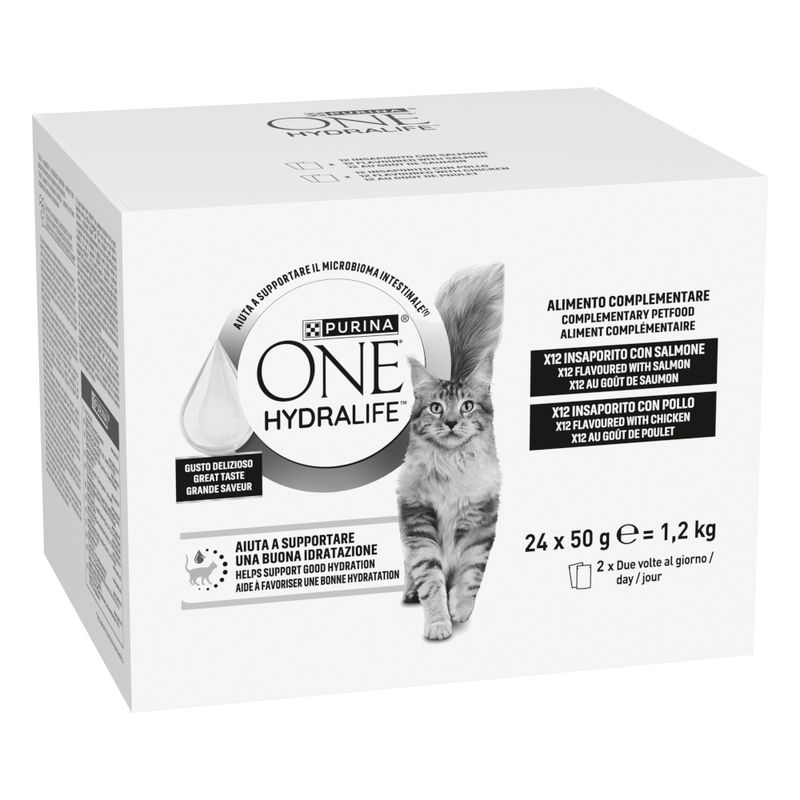 PURINA ONE Hydralife Katte-Liquid 24 x 50 g