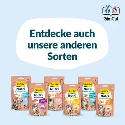 GimCat Nutri Kitten Bites tejjel