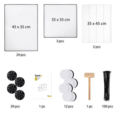 Lionto utehage i plast över 2 våningar