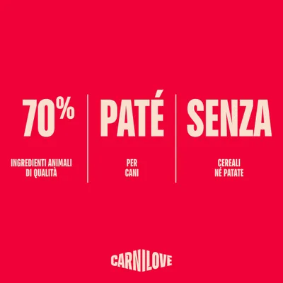 Carnilove Dog - Paté in Buste 4 x 300 g