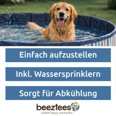 beeztees Hundeplanschbecken Doggy Dip, blau