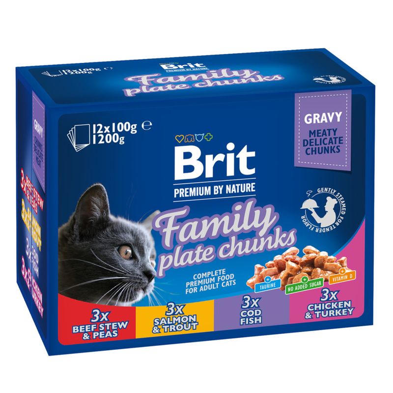 Brit Premium Cat 12 x 100 g