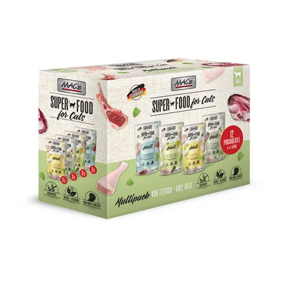 Lot mixte MAC's 12 x 100 g pour chat