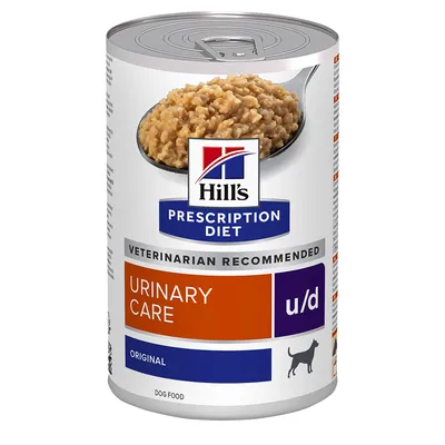 Hill's Prescription Diet Urinary Care u/d Original, polecana przez weterynarzy, mokra karma dla psów.