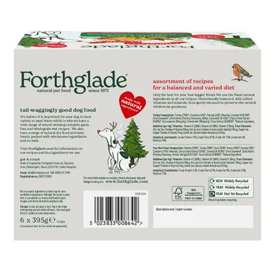 Forthglade Complete Meal Grain-Free Adult Dog - Christmas Classics