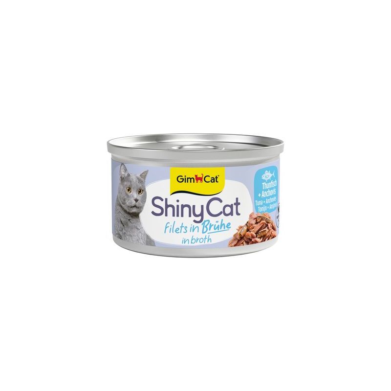GimCat ShinyCat Kattenvoer 6 x 70 g