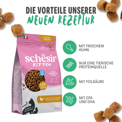 Schesir Kitten mit Huhn Schesir Kitten mit Huhn