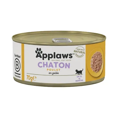 Applaws Kitten 6 x 70 g pour chaton Applaws Kitten 6 x 70 g pour chaton