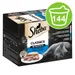 Pacco scorta: Sheba Vaschette 144 x 85 g Alimento umido per gatti