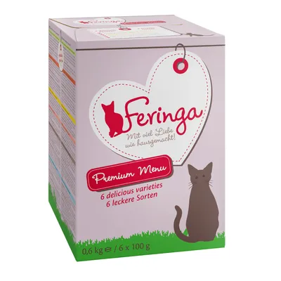 Feringa Premium Menu. Kuusi maukasta lajiketta, 0,6 kg (6 x 100 g).