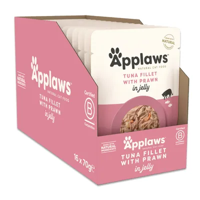 Applaws aszpikban tasakban gazdaságos csomag 32 x 70 g