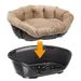 Ferplast Siesta Deluxe Coș negru