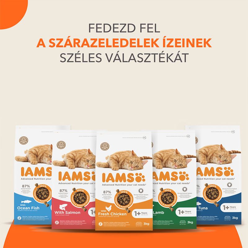 IAMS Advanced Nutrition Adult Cat lazac