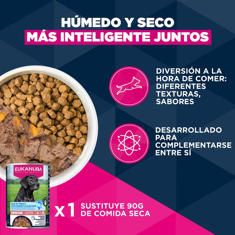 Eukanuba Premium Nutrition Senior Small & Medium Breed cordero y arroz