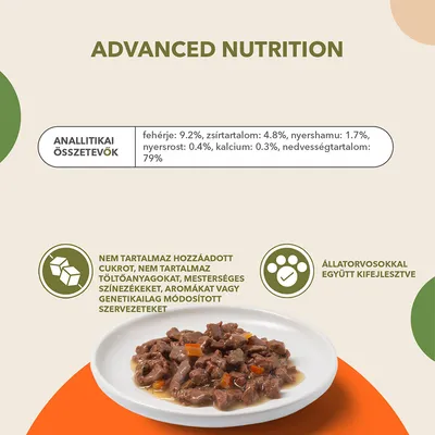 IAMS Advanced Nutrition Grain Free Land Collection szószban