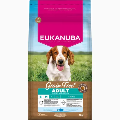 Eukanuba Grain Free Adult Small & Medium mit Seefisch