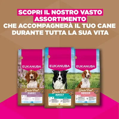 Eukanuba Grain Free Adult Small & Medium Pollo