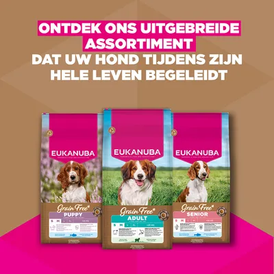 Eukanuba Grain Free Adult Small & Medium Lam