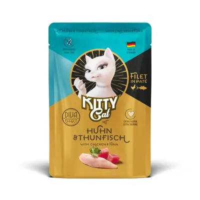 Kitty Cat Filet in Paté, микс-пакет, 6 х 85 г