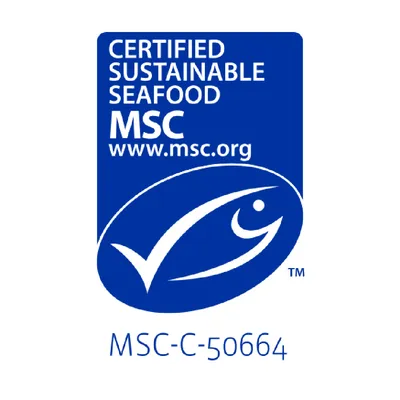 CERTIFIED SUSTAINABLE SEAFOOD MSC www.msc.org MSC-C-50664