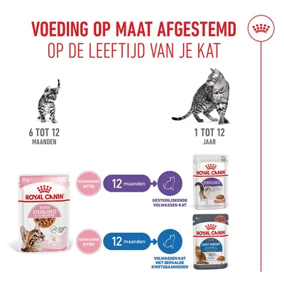 Royal Canin Sterilised Kitten in Saus