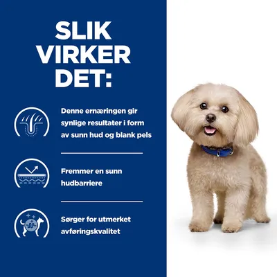 Hill's Prescription Diet z/d Mini Allergy & Skin Care Hundefôr Original