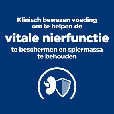 Klinisch bewezen voeding om te helpen de vitale nierfunctie te beschermen en spiermassa te behouden