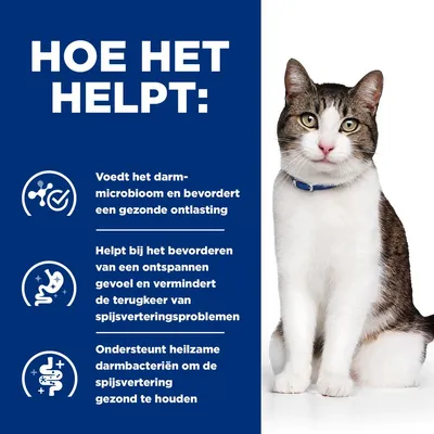 HOE HET HELPT: Voedt het darmmicrobioom en bevordert een gezonde ontlasting. Helpt bij ontspannen gevoel, vermindert spijsverteringsproblemen. Ondersteunt heilzame darmbacteriën.