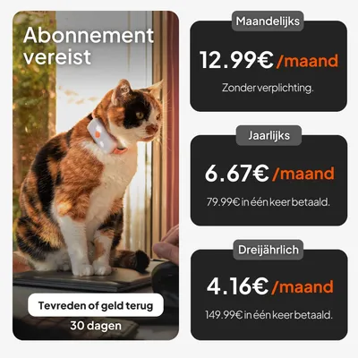 Weenect Pet GPS Tracker XS voor katten