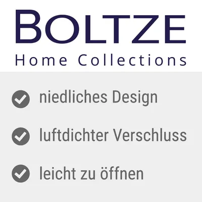 Boltze Home Collections. Niedliches Design, luftdichter Verschluss, leicht zu öffnen.
