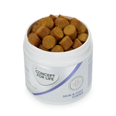 Concept for Life Skin & Coat suplementos masticables