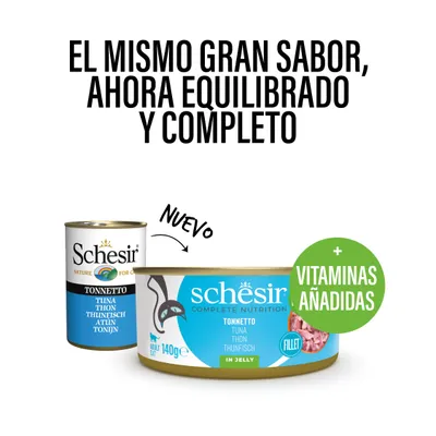 Schesir Complete Nutrition Filete en gelatina 6 x 85 g