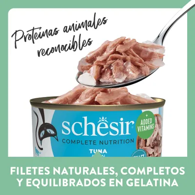 Schesir Complete Nutrition Filete en gelatina 6 x 140 g