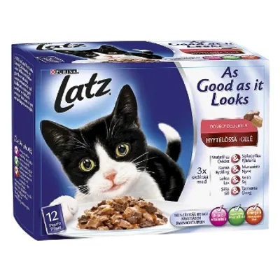 38 + 10 gratis! 48 x 85 g Latz våtfôr