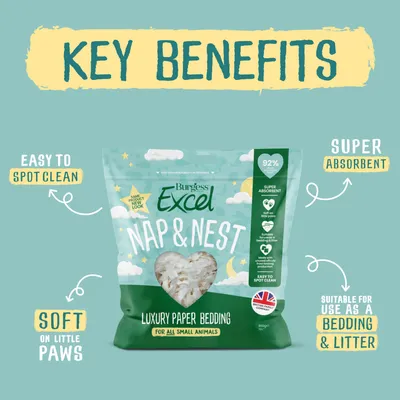 Burgess Excel Nap & Nest Luxury Paper Bedding - 650g