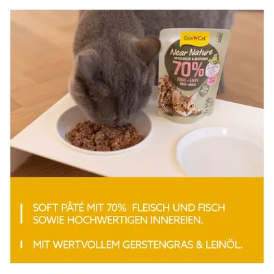 GimCat Near Nature Probierpaket 6 x 85 g