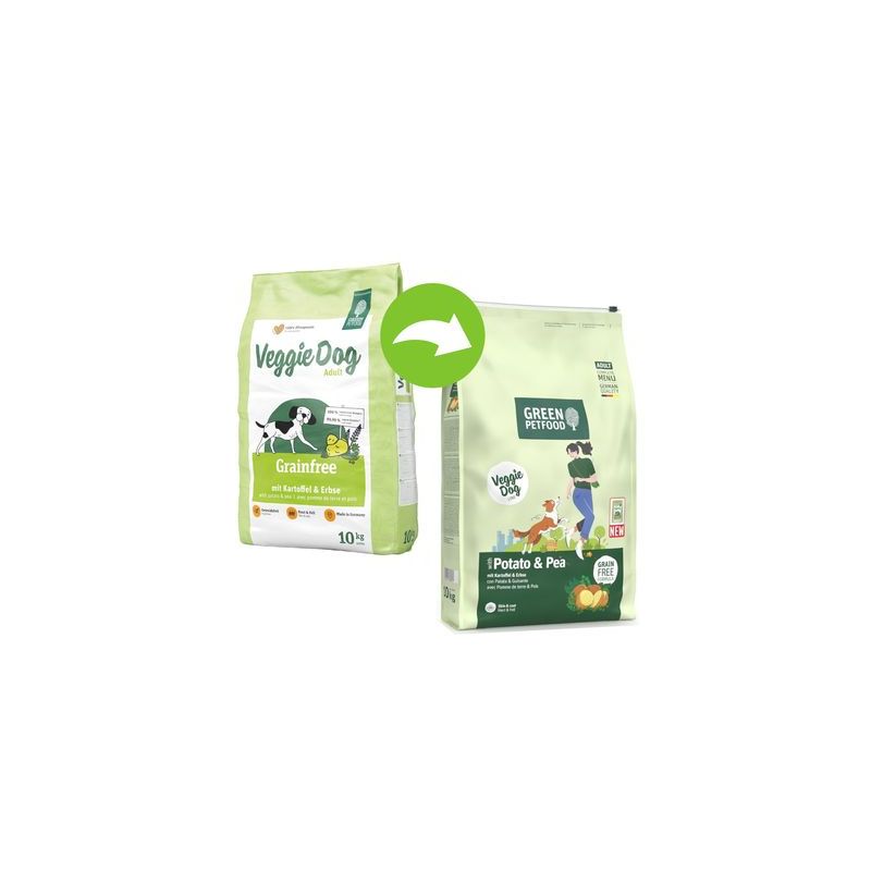 Green Petfood met Aardappel & Erwt