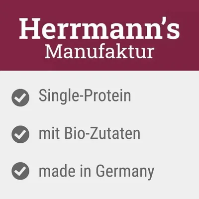 Herrmann's Manufaktur. Jedan izvor proteina, s organskim sastojcima, proizvedeno u Njemačkoj.