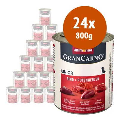 animonda GranCarno Original 24 x 800 g umido cane
