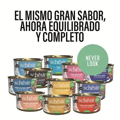 Schesir Complete Nutrition Filete en gelatina 6 x 85 g en latas