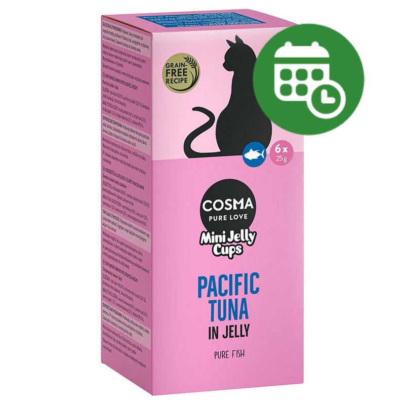 30% reducere! Cosma Mini Jelly Cups 2 x 6 x 25 g