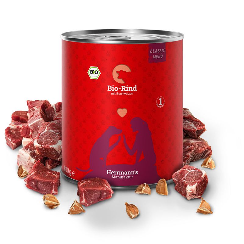 Sparpaket Herrmann's Classic Bio-Menü 12 x 800 g