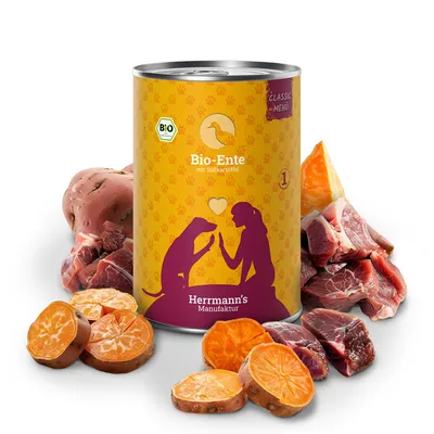 Herrmann's Menù Classic / Bio-Menù 6 x 400 g umido cane
