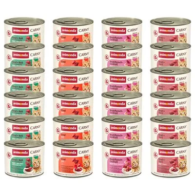 Ekonomipack: animonda Carny Adult 24 x 200 g