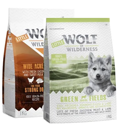 Little Wolf of Wilderness Junior Mixed Trial Pack - 2 x 1kg