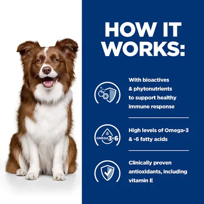 How it works: contains bioactives and phytonutrients for immune support, high levels of Omega-3 and -6 fatty acids, and clinically proven antioxidants including vitamin E.