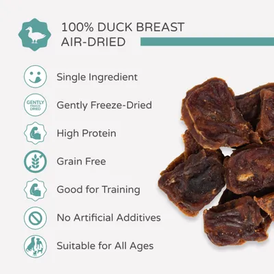 thrive ProReward Duck Dog Treats - dog snacks - 60g thrive ProReward Duck Dog Treats - dog snacks - 60g