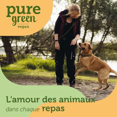 pure green vegan. L’amour des animaux dans chaque repas