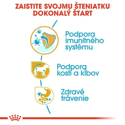 ZAISTITE SVOJMU ŠTENIATKU DOKONALÝ ŠTART. Podpora imunitného systému, podpora kostí a kĺbov, zdravé trávenie.