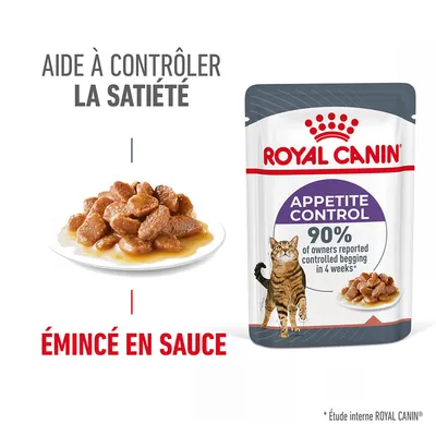 Royal Canin Appetite Control Care en sauce pour chat